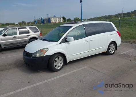 2005 Nissan Quest 3.5 Se z USA, uszkodzony, nr VIN 5N1BV28U55N129595